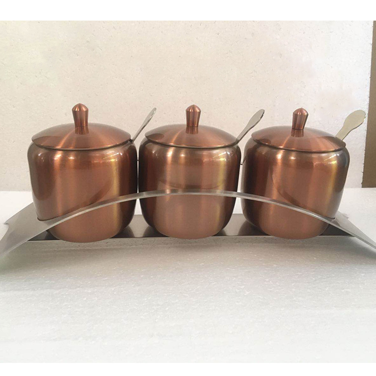 Herramientas de especias de cocina de acero inoxidable de metal personalizado Cilindro Envases magnéticos Botella Tarro de especias